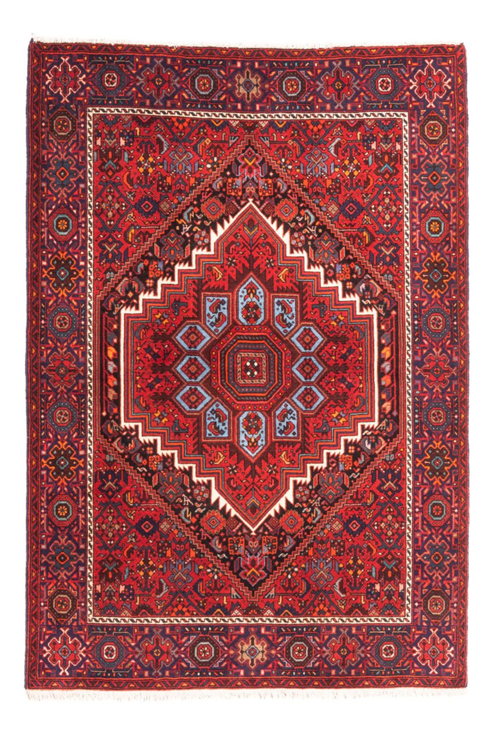 Perser Rug - Nomadic - 150 x 101 cm - red