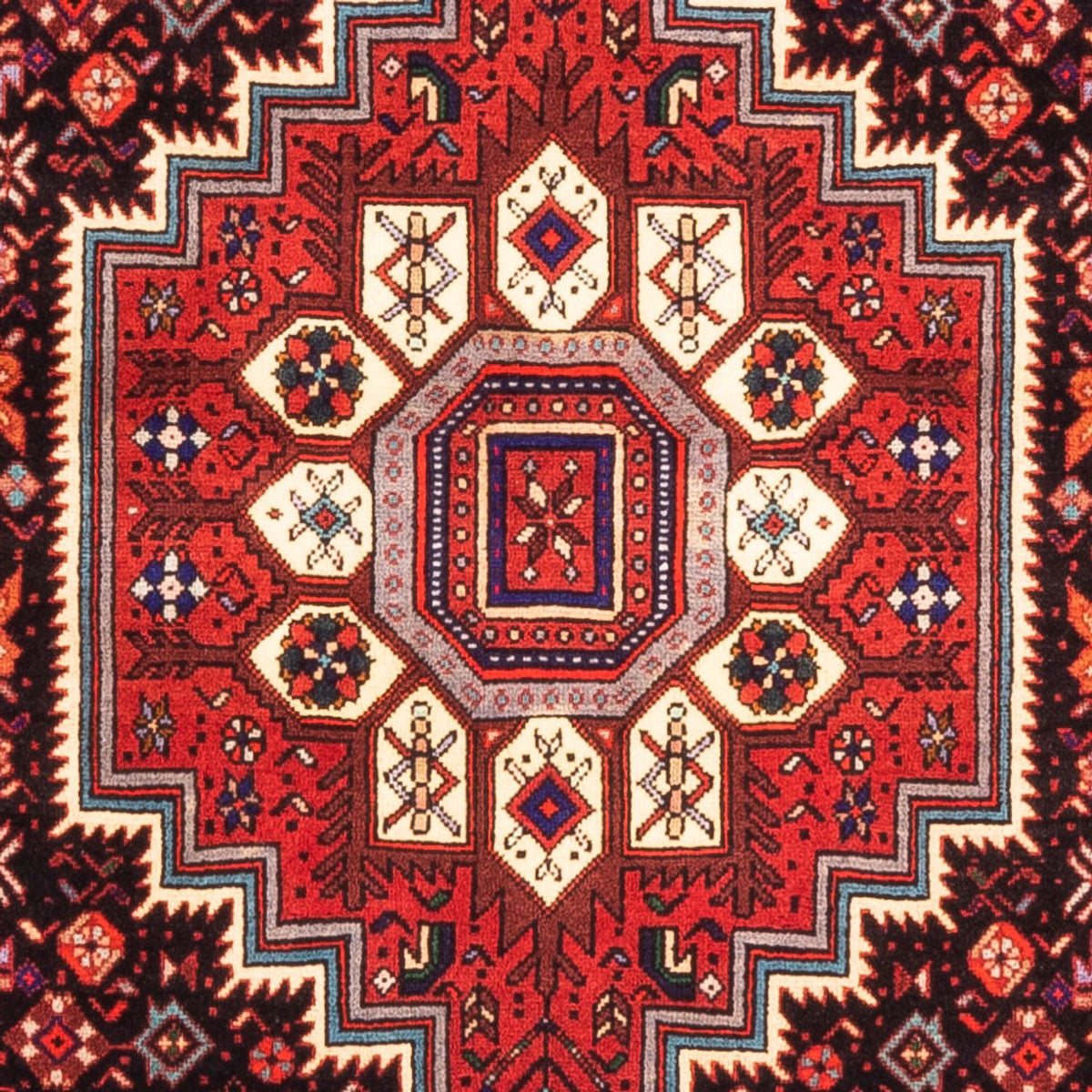 Perser Rug - Nomadic - 152 x 100 cm - red