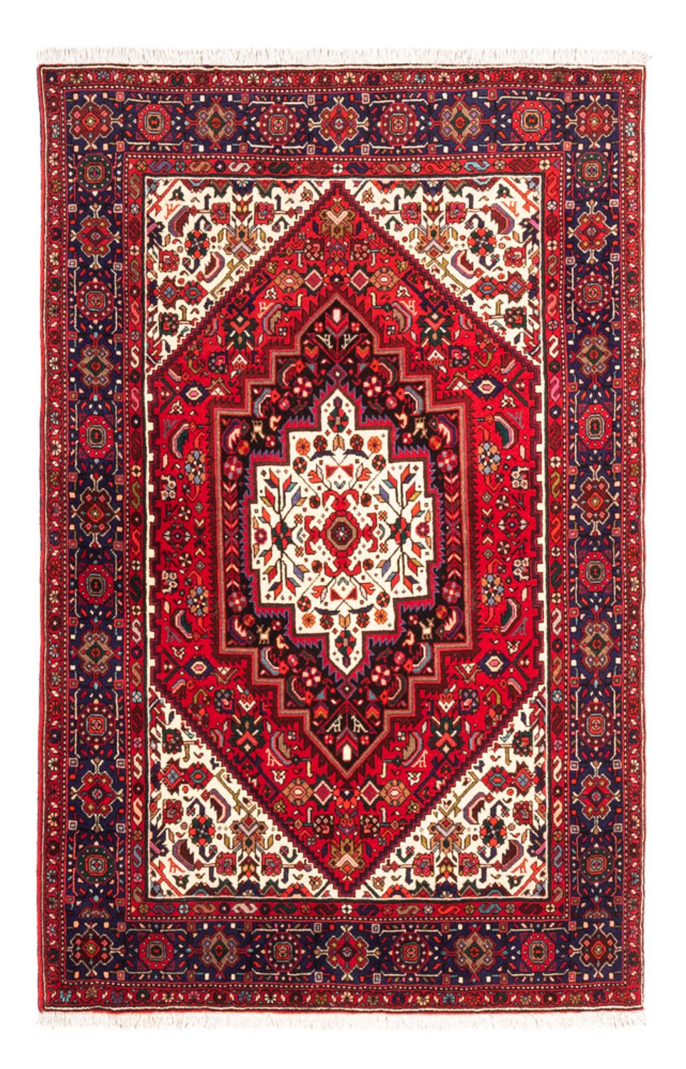 Perser Rug - Nomadic - 150 x 98 cm - red