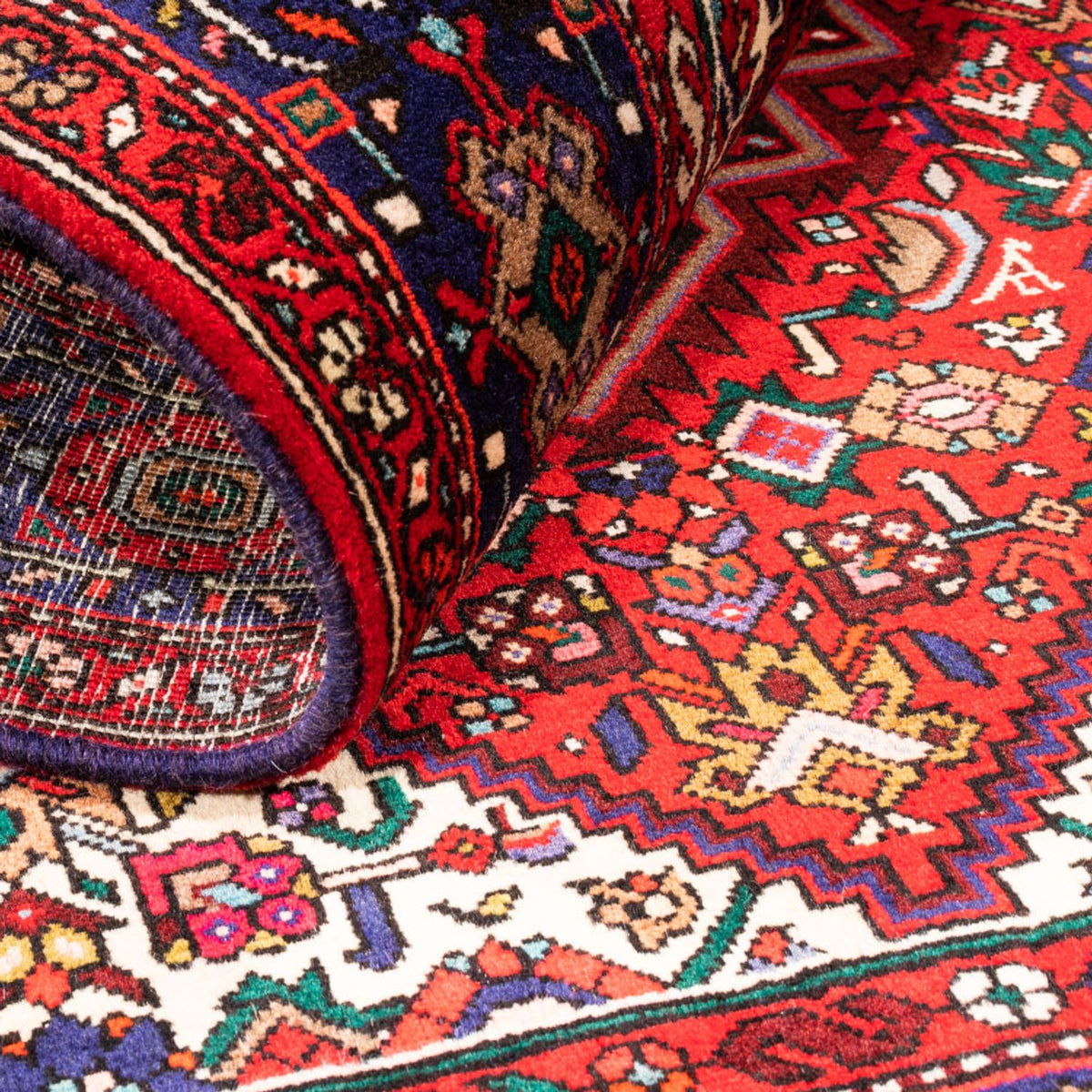 Perser Rug - Nomadic - 150 x 98 cm - red