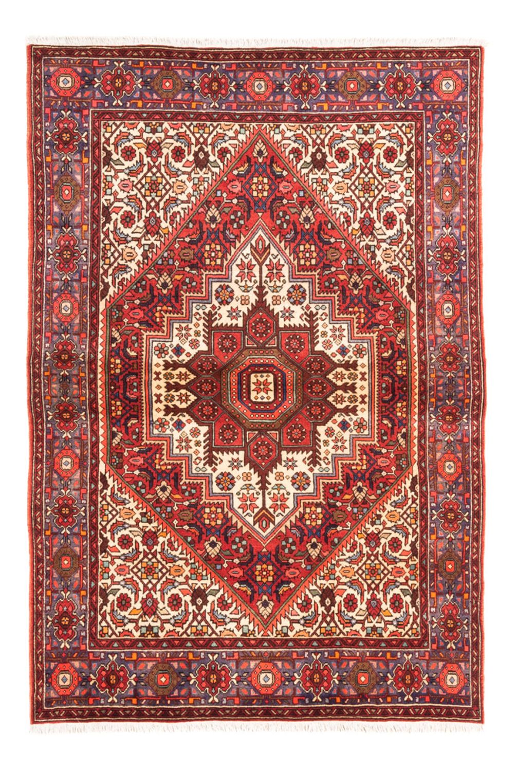 Perser Rug - Nomadic - 147 x 98 cm - beige