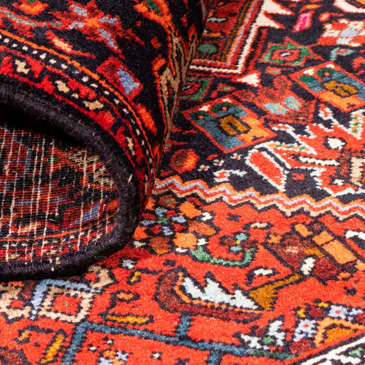 Perser Rug - Nomadic - 143 x 104 cm - red