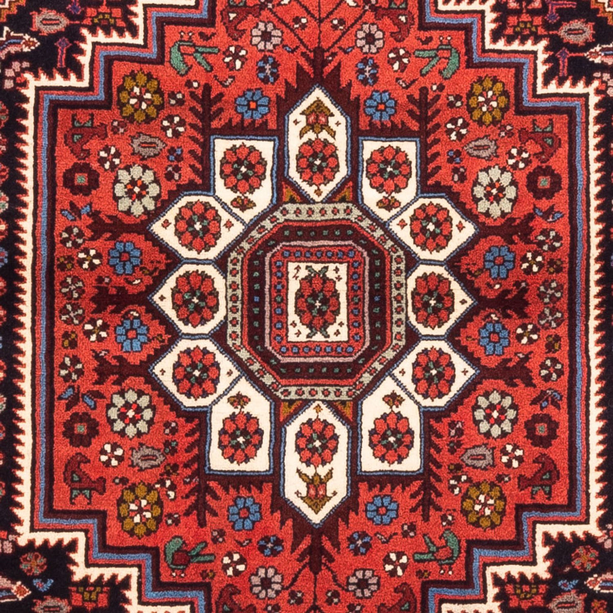 Perser Rug - Nomadic - 145 x 100 cm - red