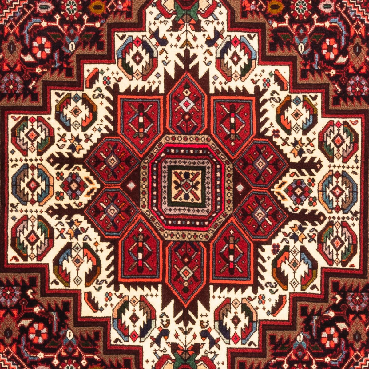 Perser Rug - Nomadic - 158 x 103 cm - red