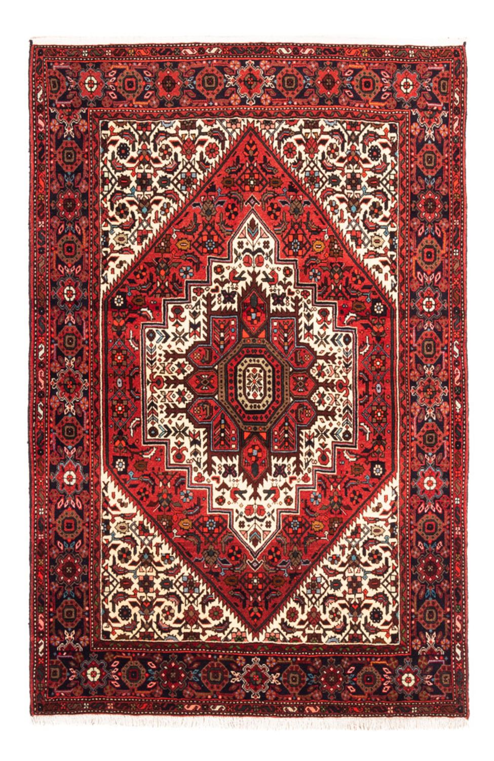 Perser Rug - Nomadic - 152 x 101 cm - red