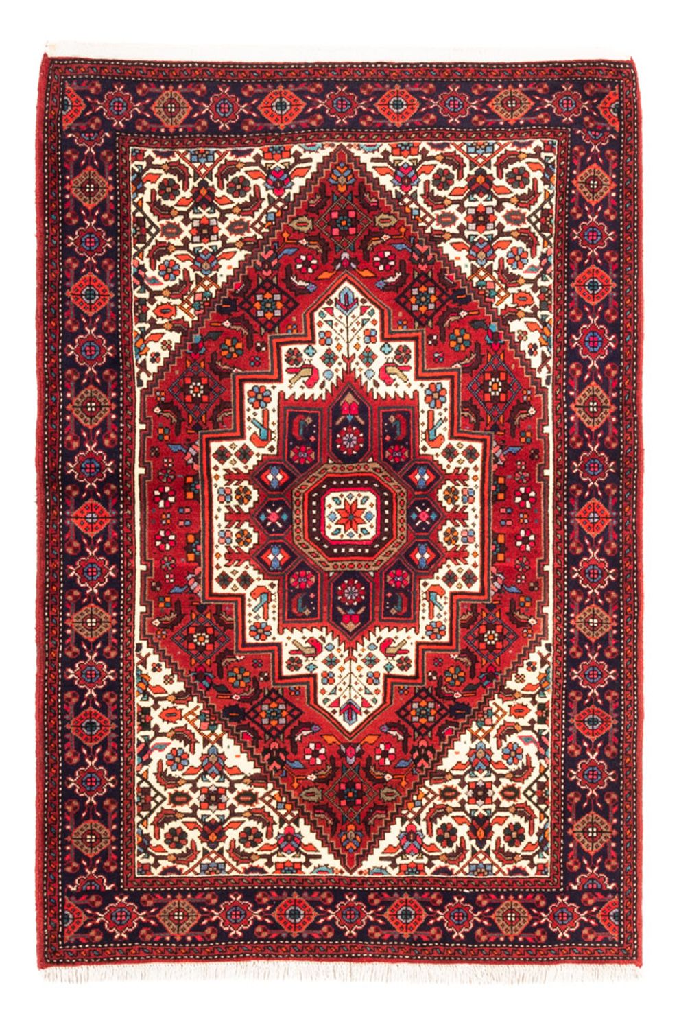 Perser Rug - Nomadic - 148 x 100 cm - red