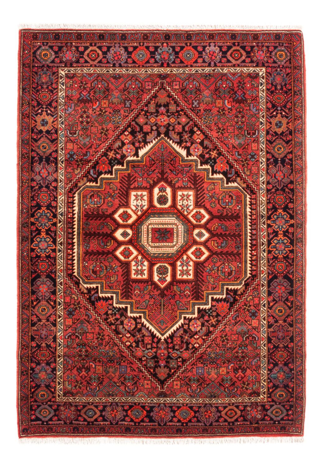 Perser Rug - Nomadic - 146 x 104 cm - red