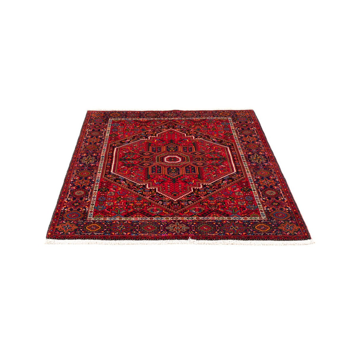 Perser Rug - Nomadic - 144 x 100 cm - red