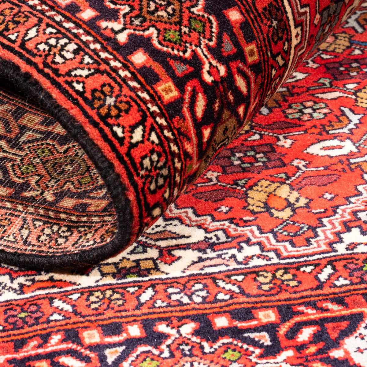 Perser Rug - Nomadic - 147 x 100 cm - red