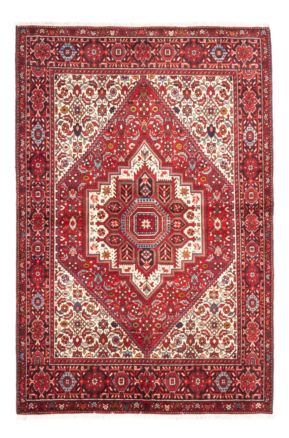 Perser Rug - Nomadic - 150 x 102 cm - red