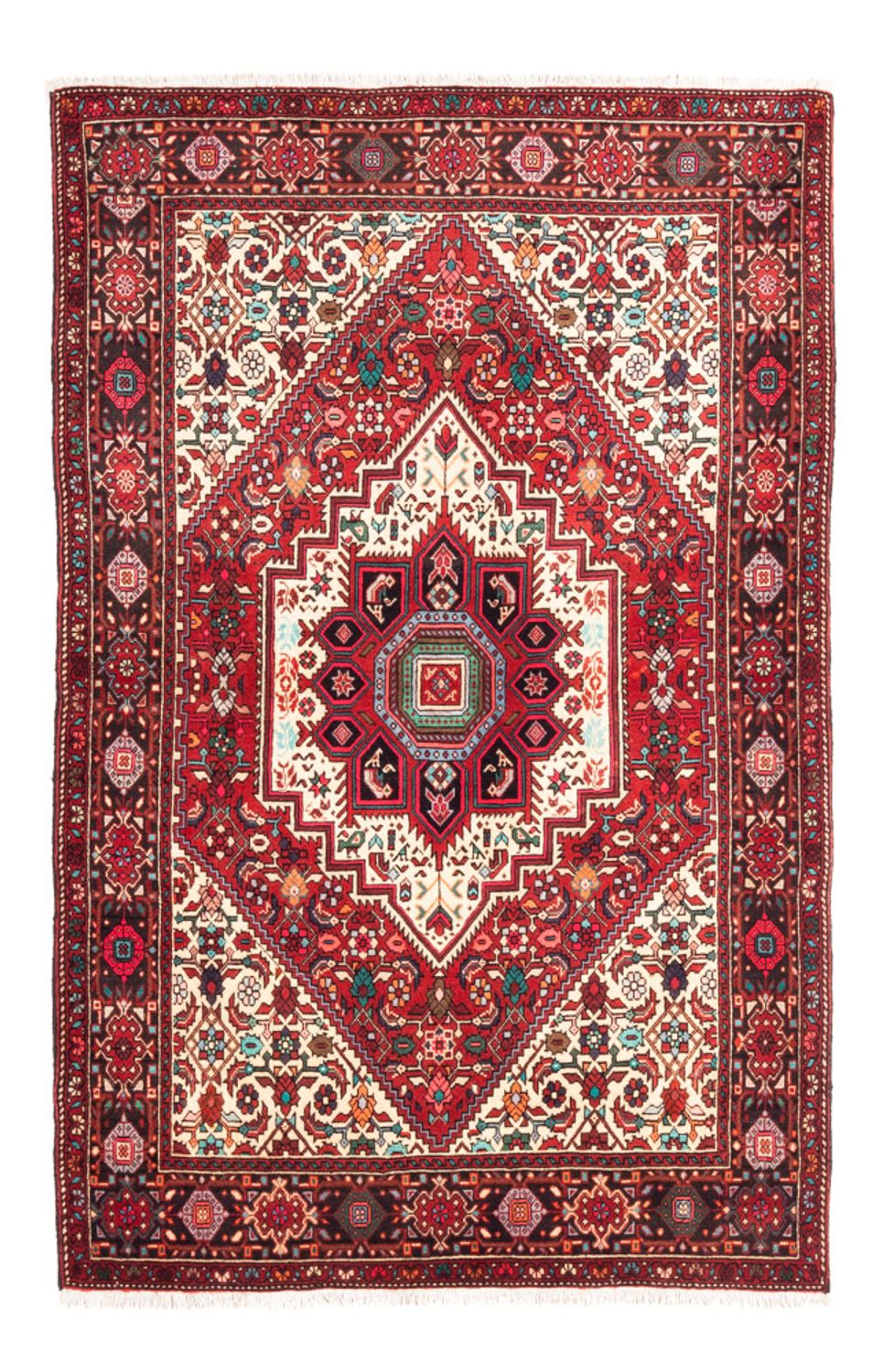 Perser Rug - Nomadic - 152 x 102 cm - red