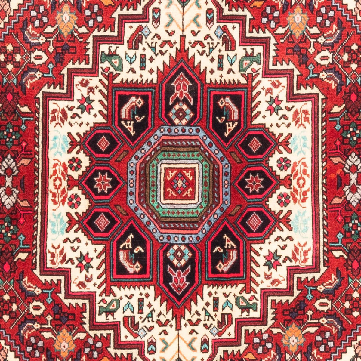 Perser Rug - Nomadic - 152 x 102 cm - red