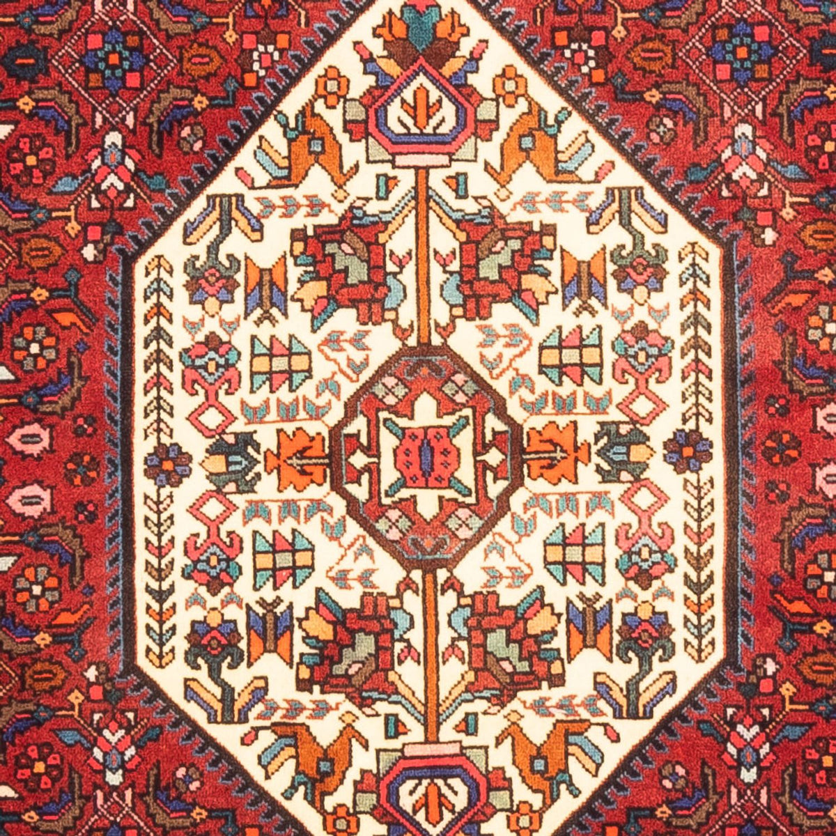 Perser Rug - Nomadic - 155 x 100 cm - red