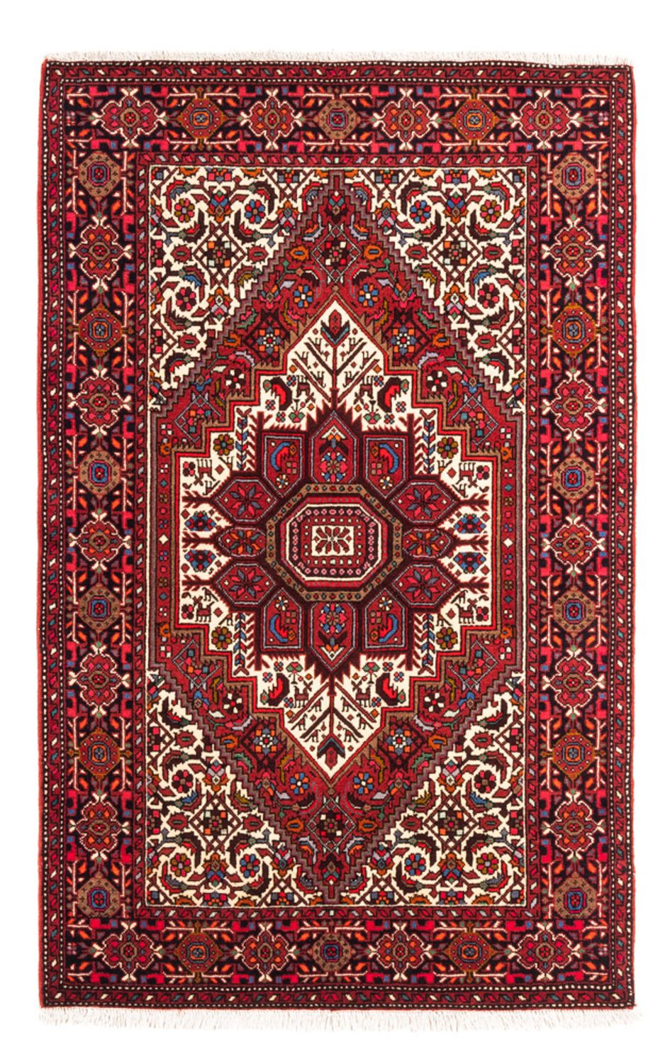 Perser Rug - Nomadic - 150 x 98 cm - red