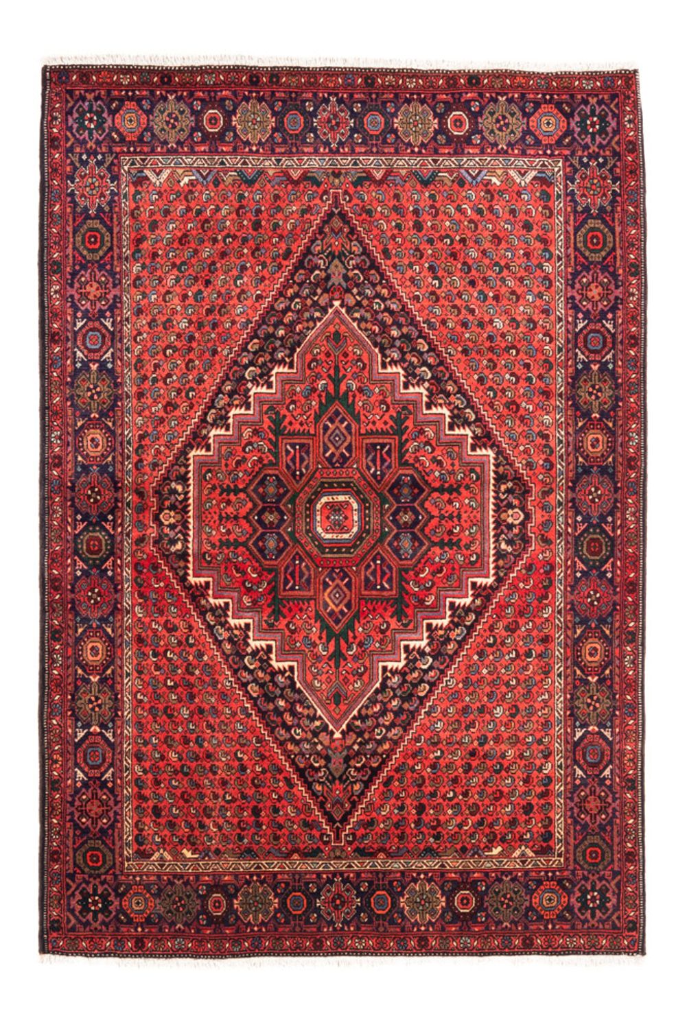 Perser Rug - Nomadic - 148 x 100 cm - red