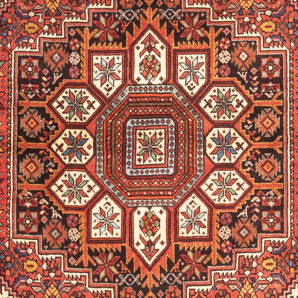 Perser Rug - Nomadic - 135 x 102 cm - red