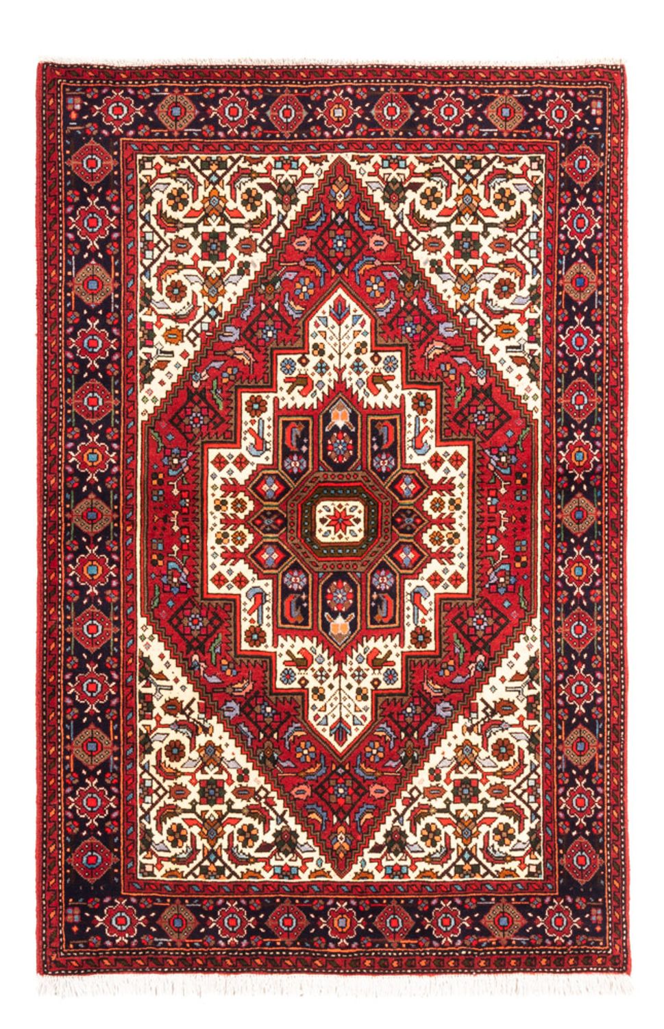 Perser Rug - Nomadic - 150 x 97 cm - red