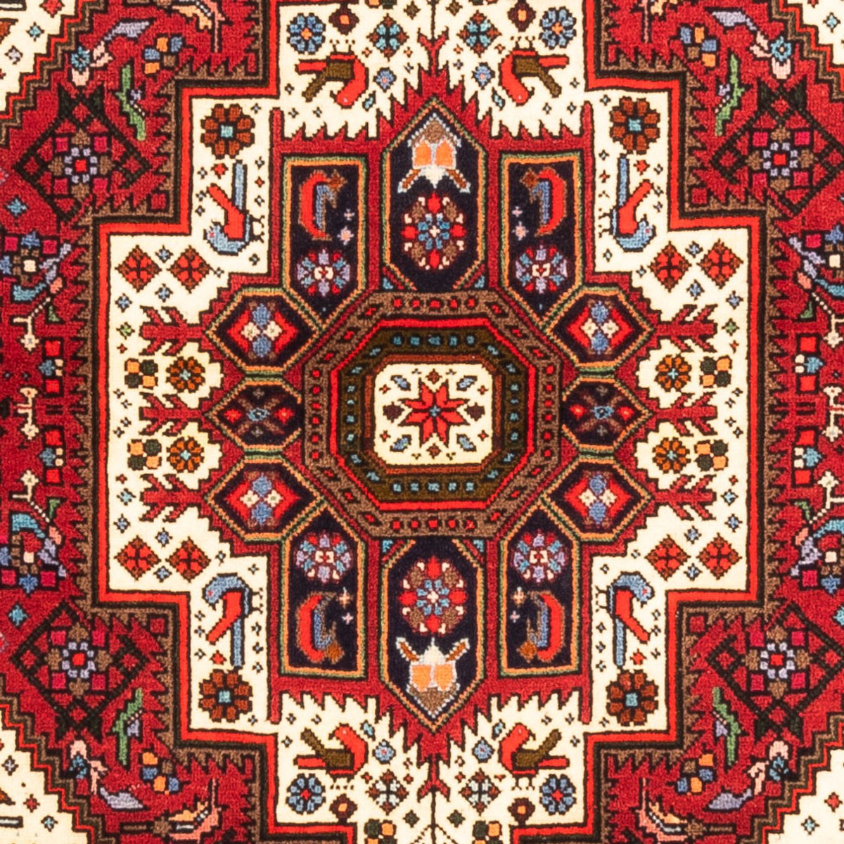 Perser Rug - Nomadic - 150 x 97 cm - red