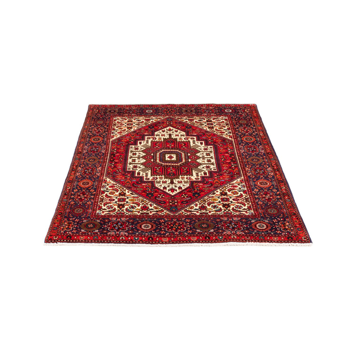 Perser Rug - Nomadic - 142 x 102 cm - red