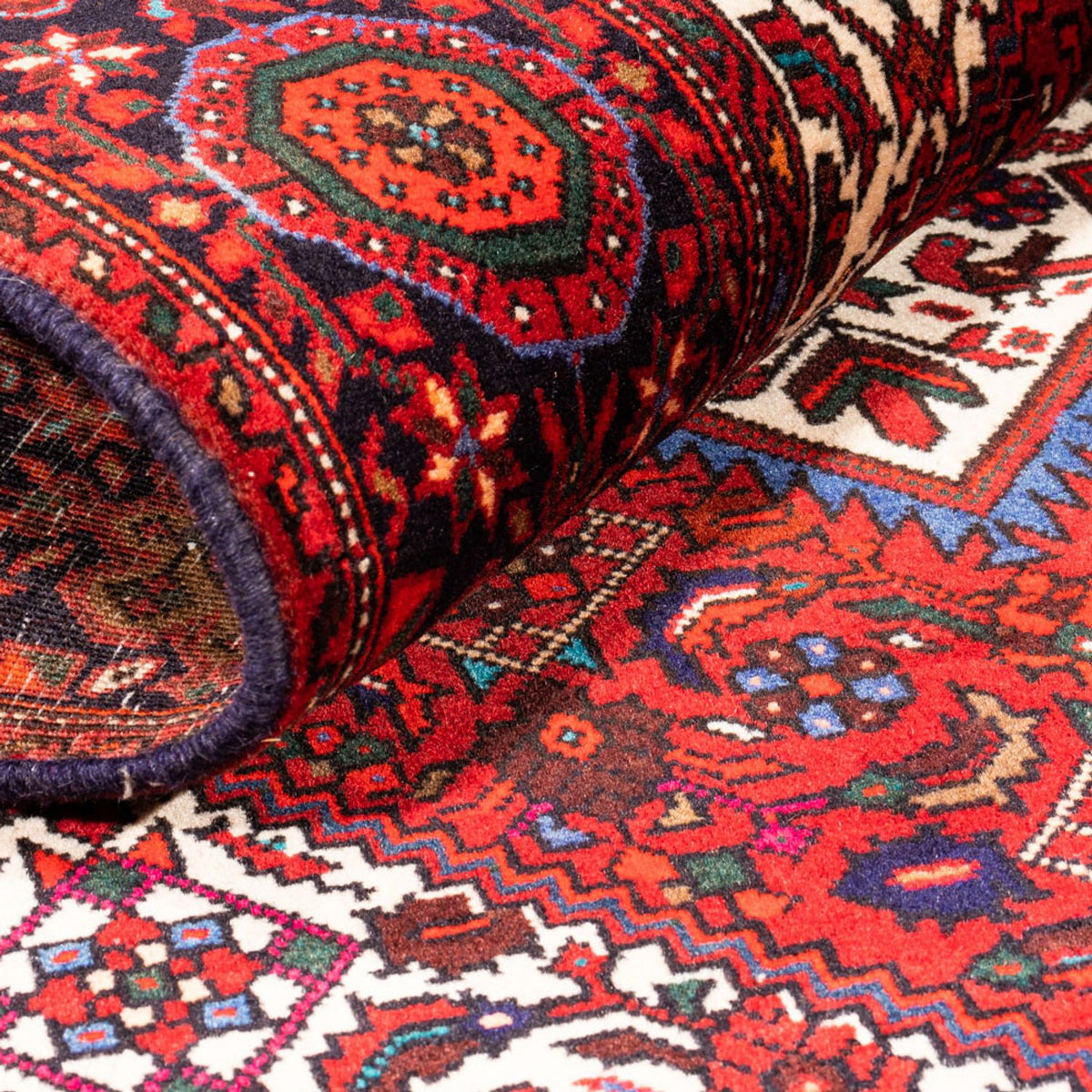 Perser Rug - Nomadic - 156 x 103 cm - red