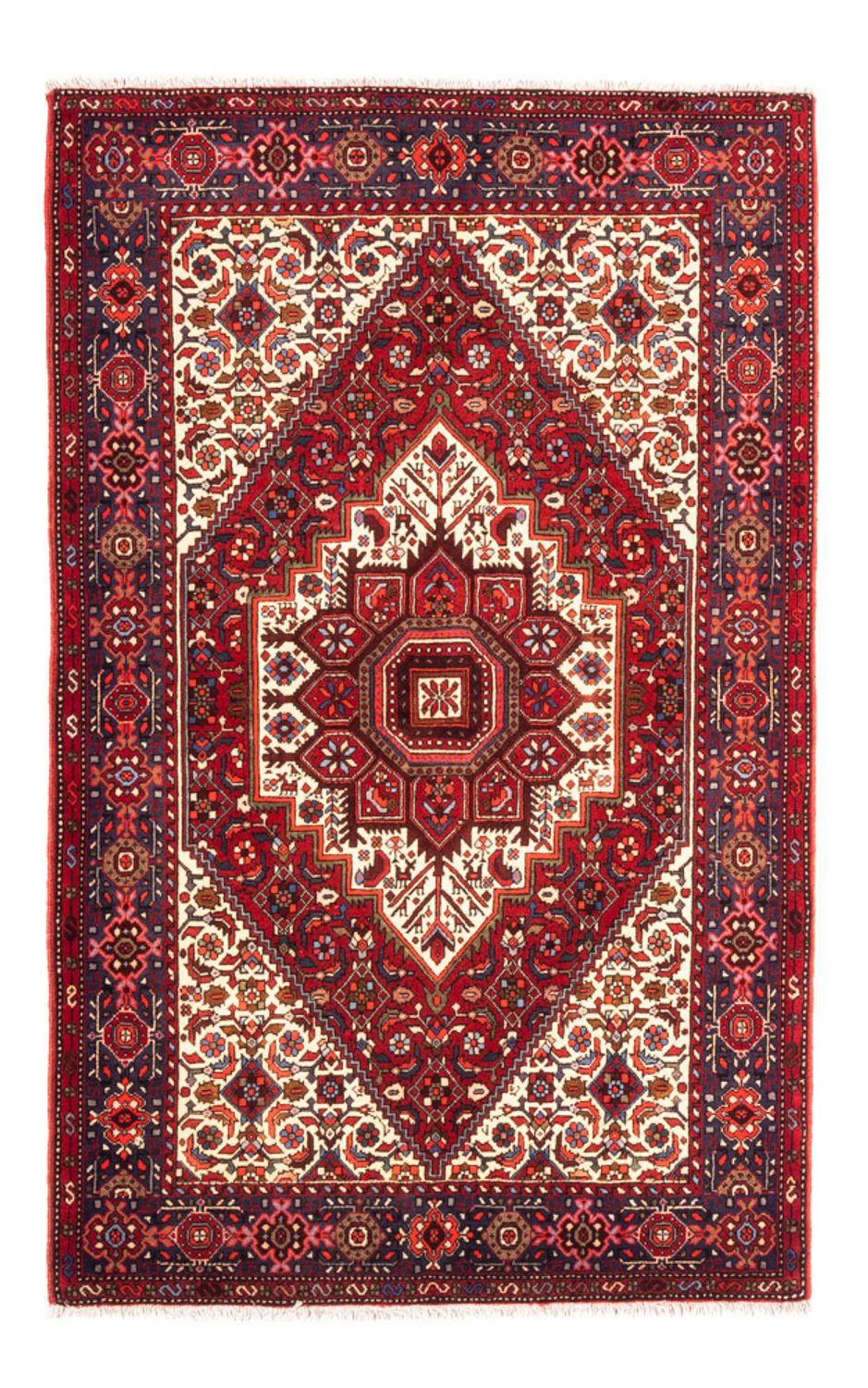 Perser Rug - Nomadic - 155 x 100 cm - red