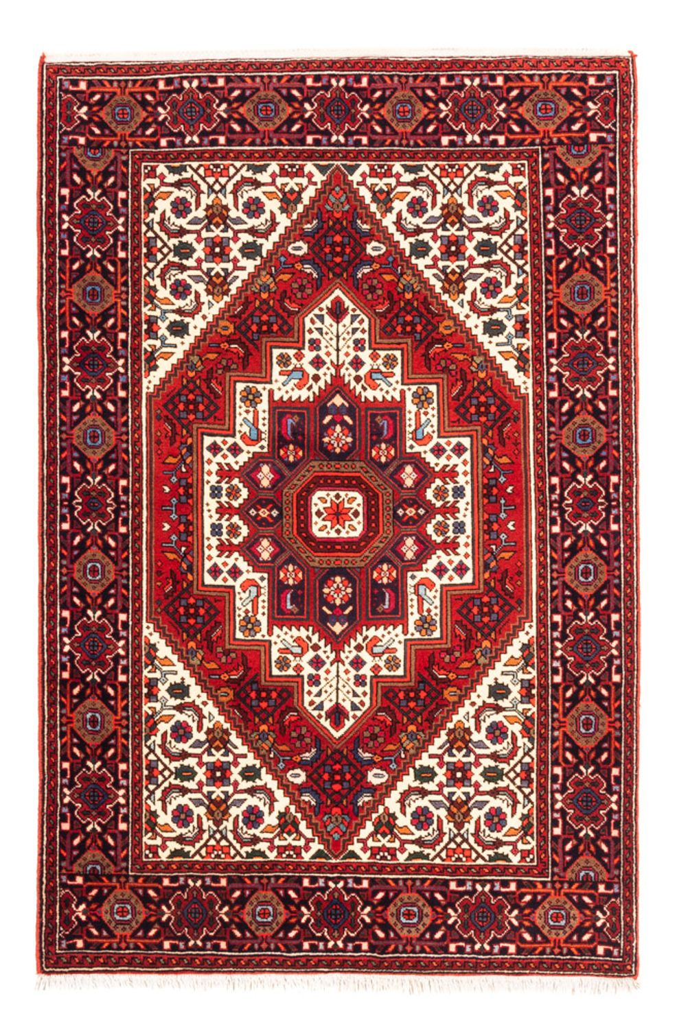 Perser Rug - Nomadic - 150 x 97 cm - red