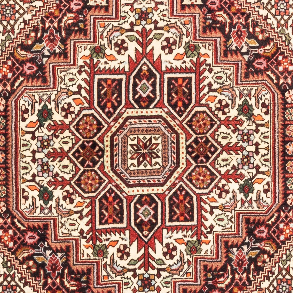 Perser Rug - Nomadic - 155 x 106 cm - cream