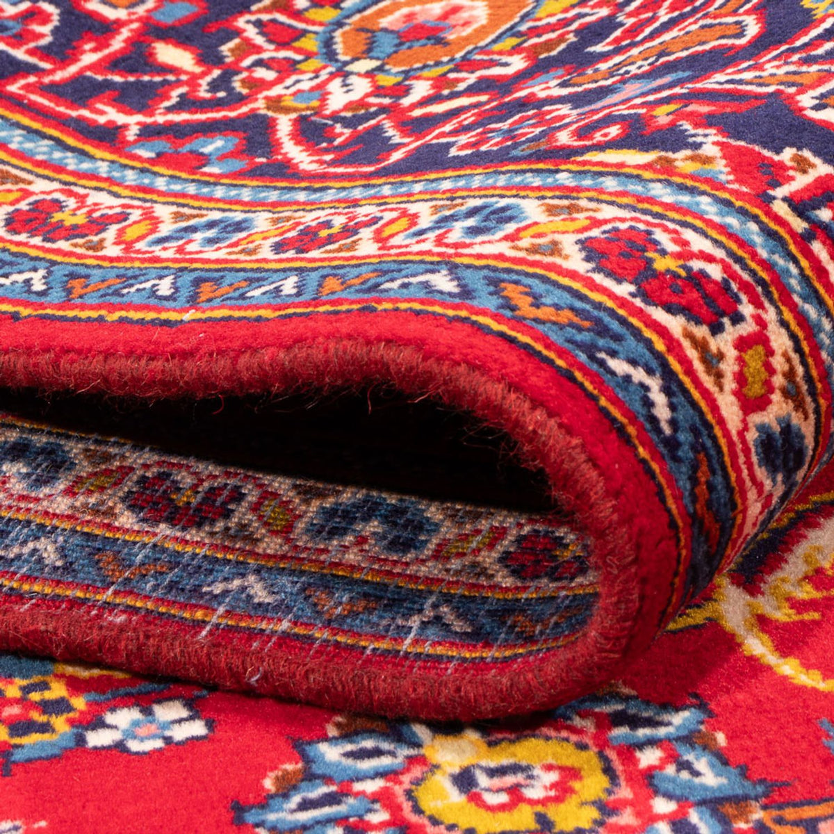 Perser Rug - Keshan - 294 x 194 cm - red