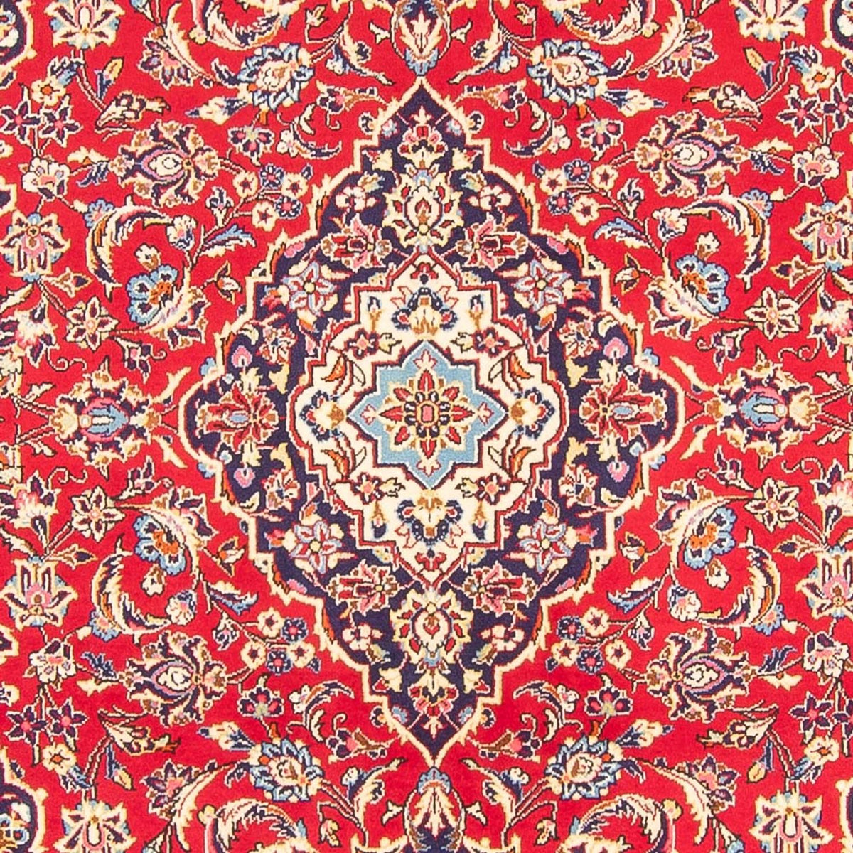Perser Rug - Keshan - 293 x 196 cm - red