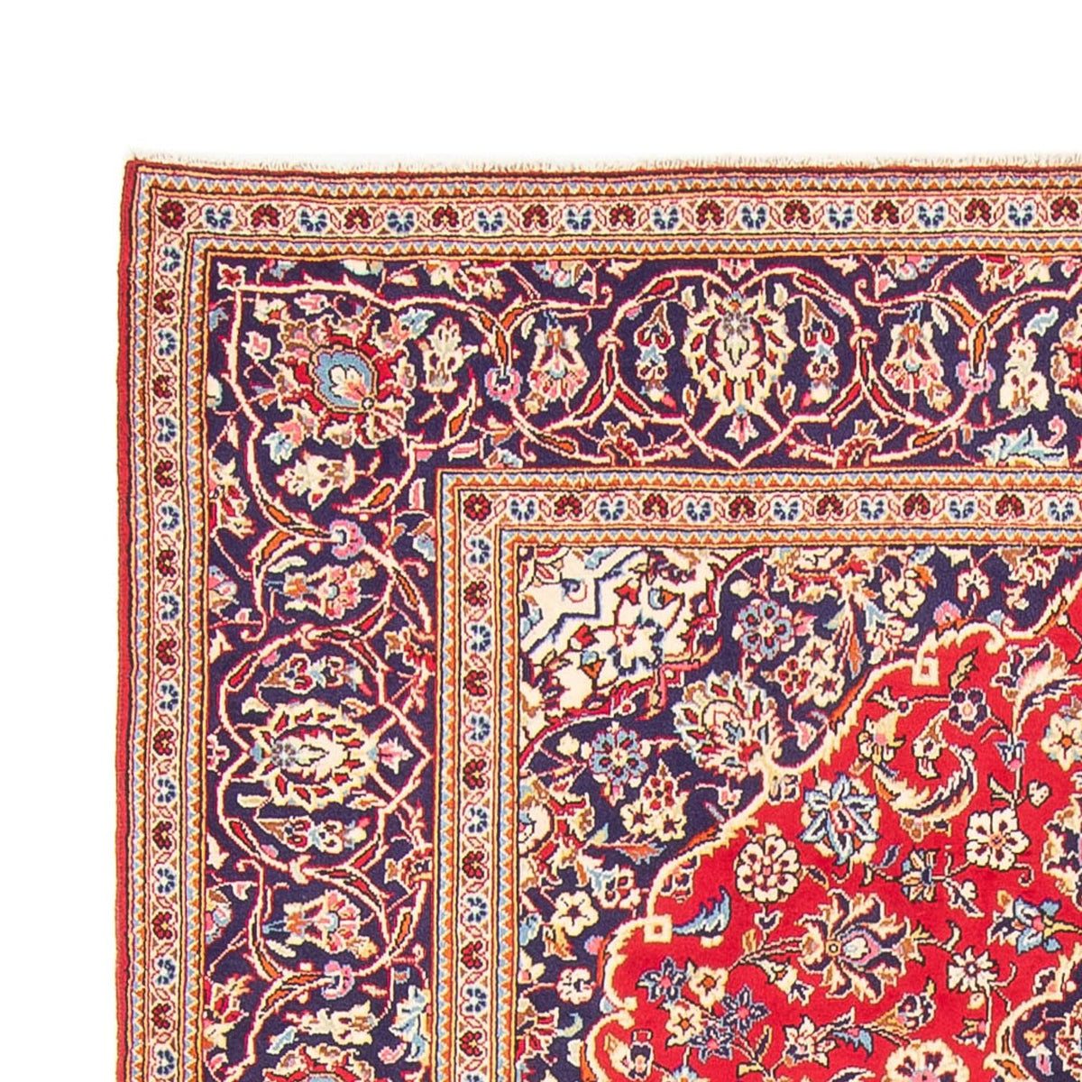 Perser Rug - Keshan - 293 x 196 cm - red
