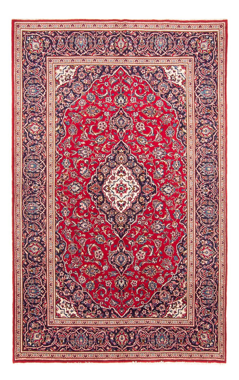Perser Rug - Keshan - 296 x 194 cm - red