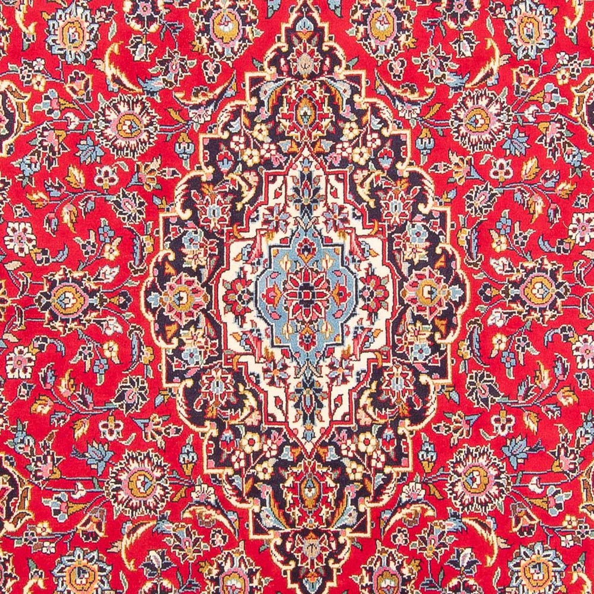 Perser Rug - Keshan - 290 x 198 cm - red