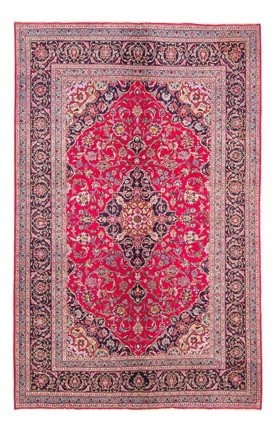 Perser Rug - Keshan - 288 x 200 cm - red