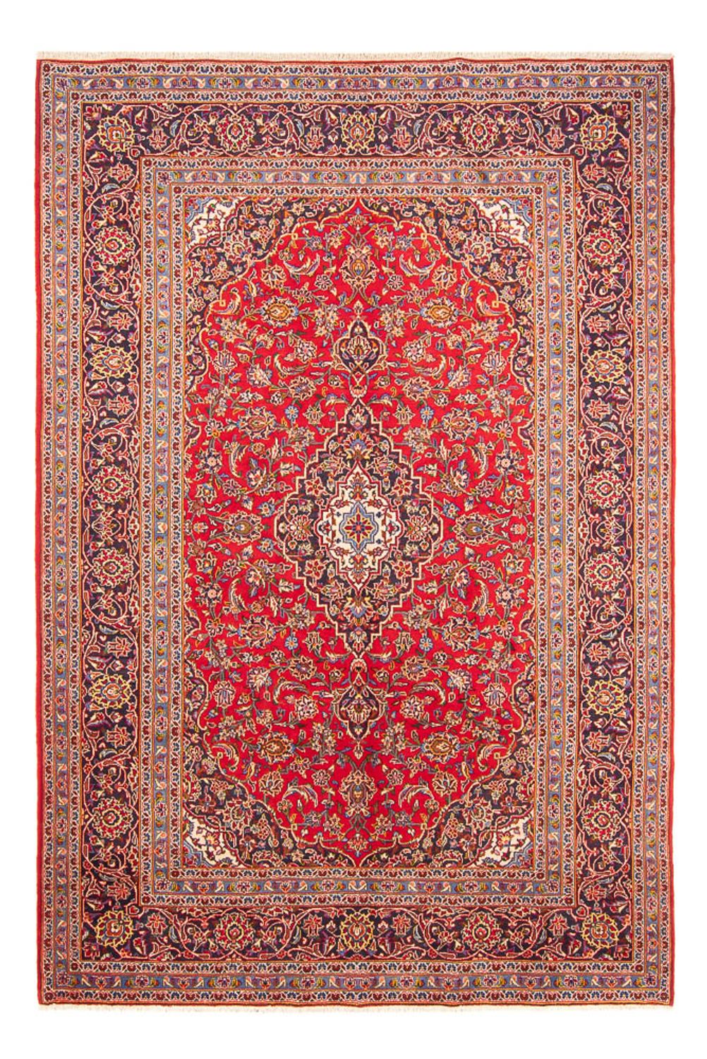 Perser Rug - Keshan - 288 x 200 cm - red