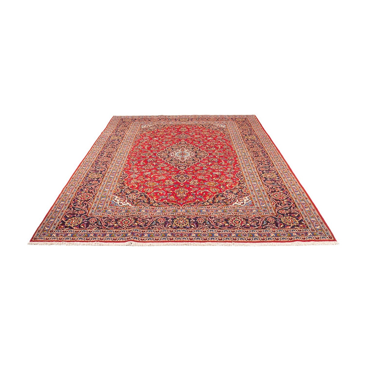 Perser Rug - Keshan - 288 x 200 cm - red