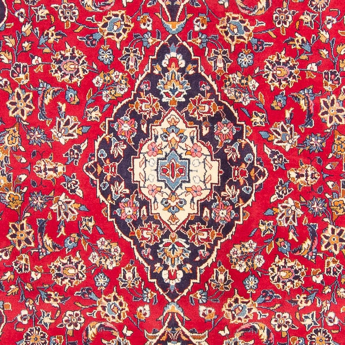 Perser Rug - Keshan - 284 x 203 cm - red