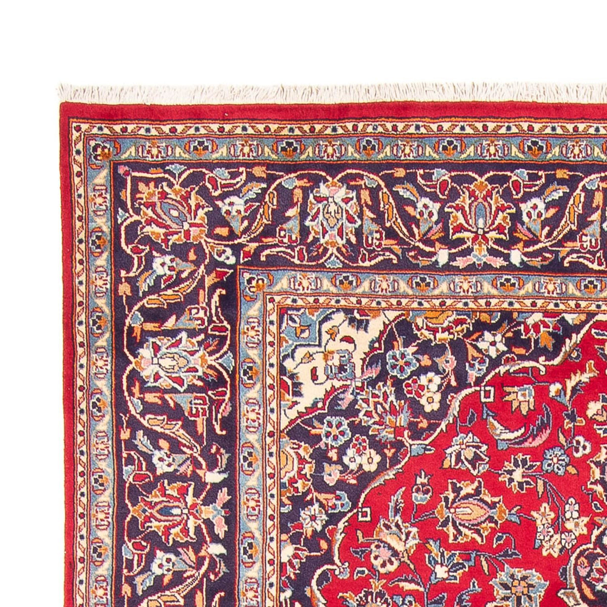 Perser Rug - Keshan - 284 x 203 cm - red