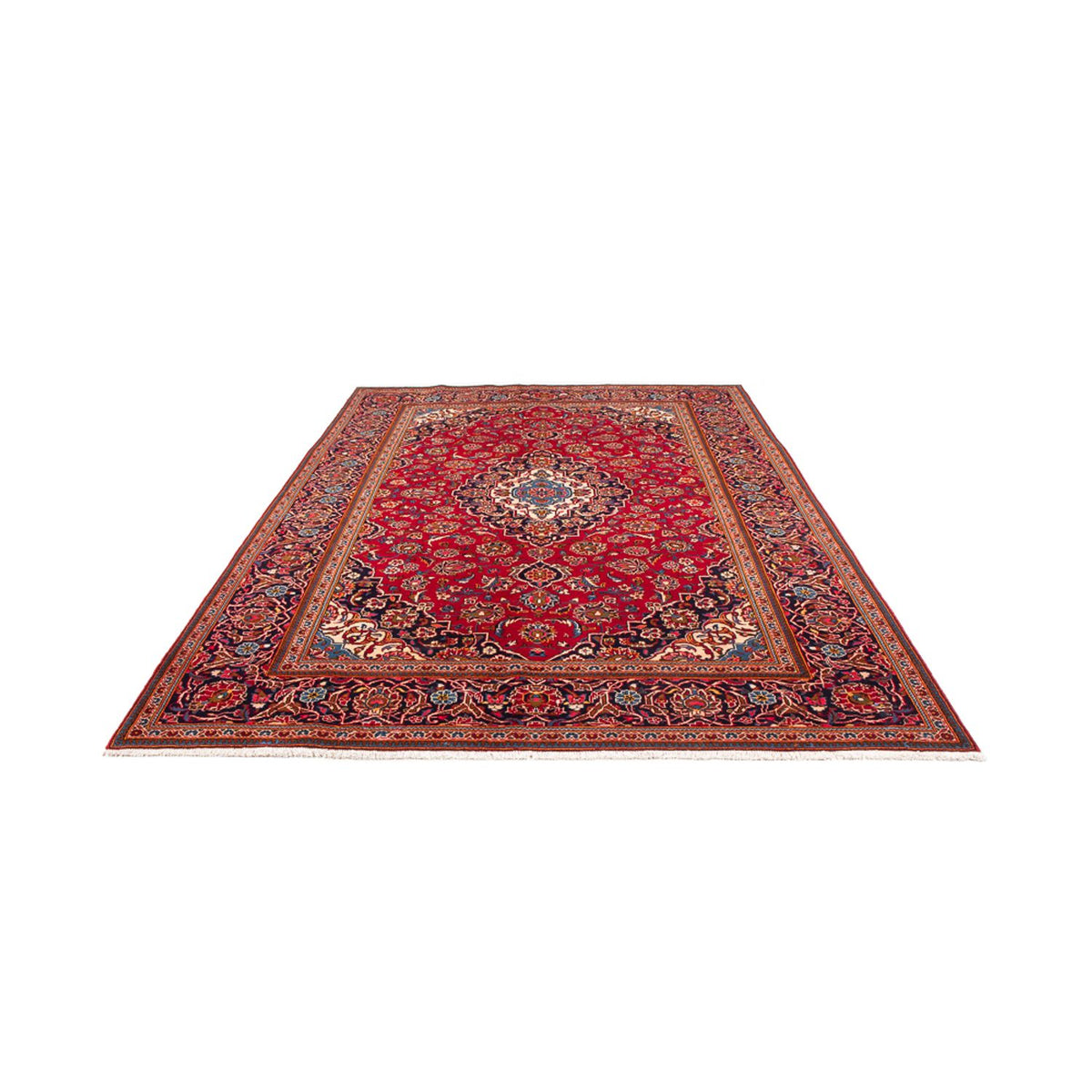 Perser Rug - Keshan - 296 x 195 cm - red