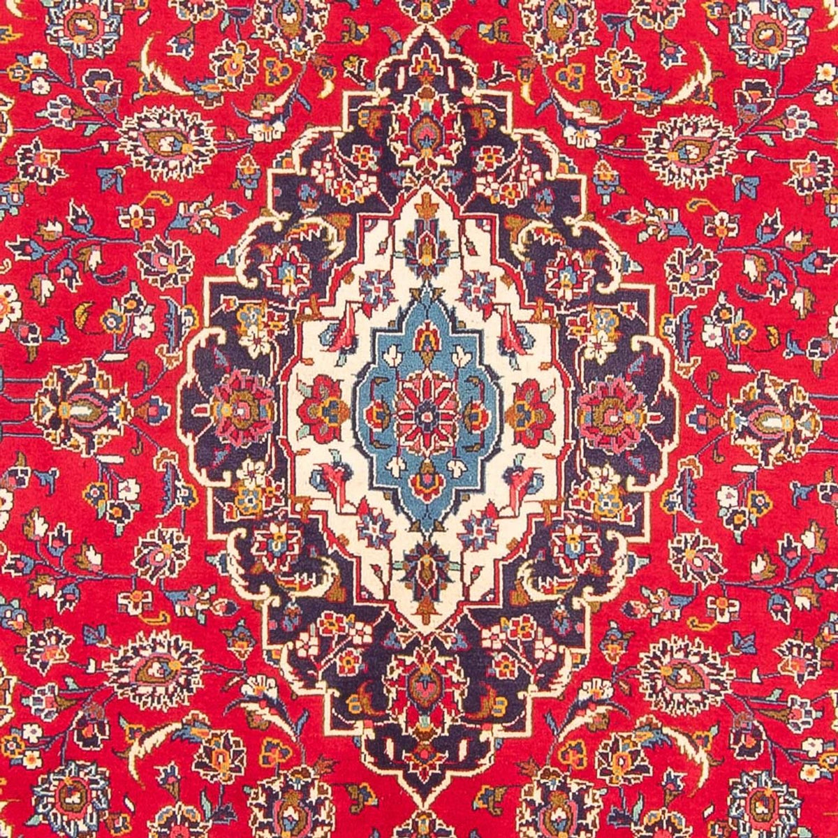 Perser Rug - Keshan - 295 x 196 cm - red