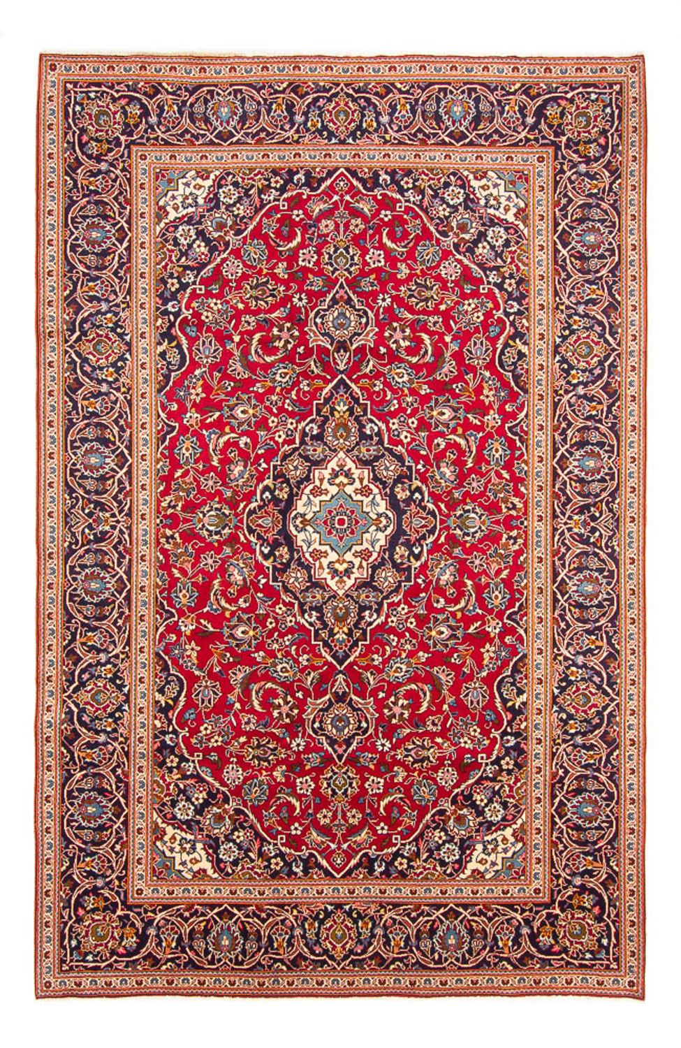 Perser Rug - Keshan - 288 x 202 cm - red