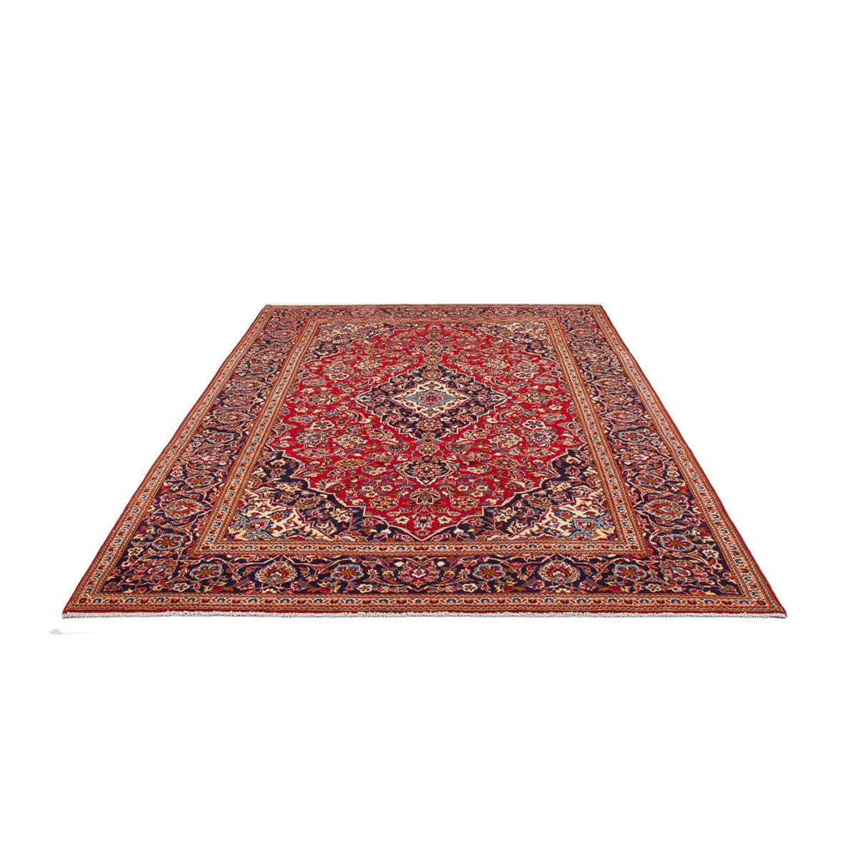 Perser Rug - Keshan - 298 x 196 cm - red