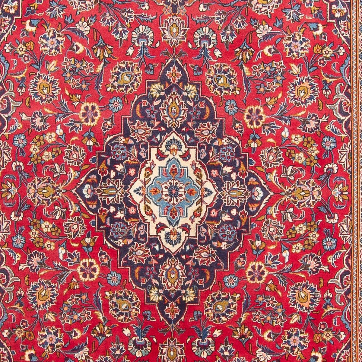 Perser Rug - Keshan - 297 x 197 cm - red