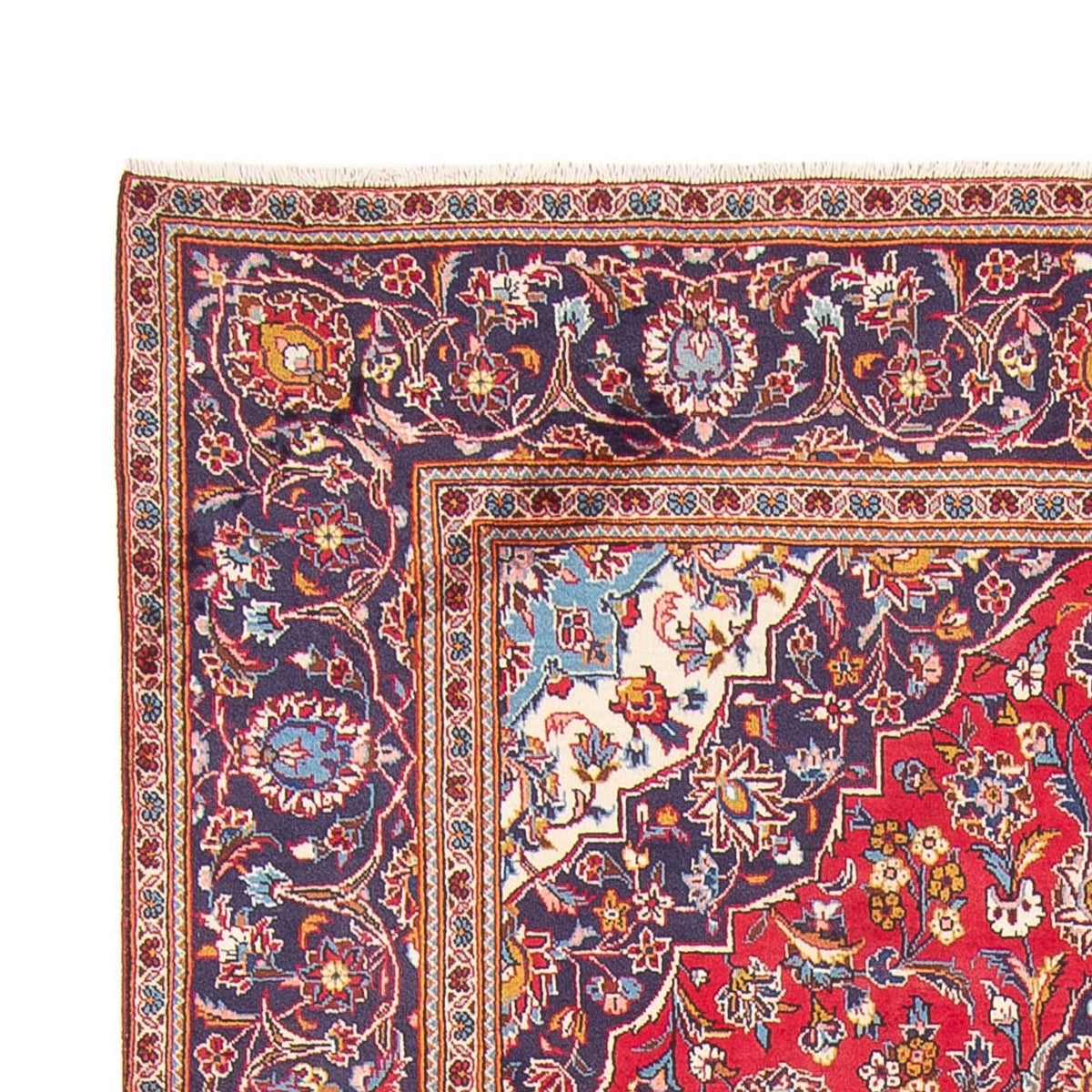 Perser Rug - Keshan - 297 x 197 cm - red