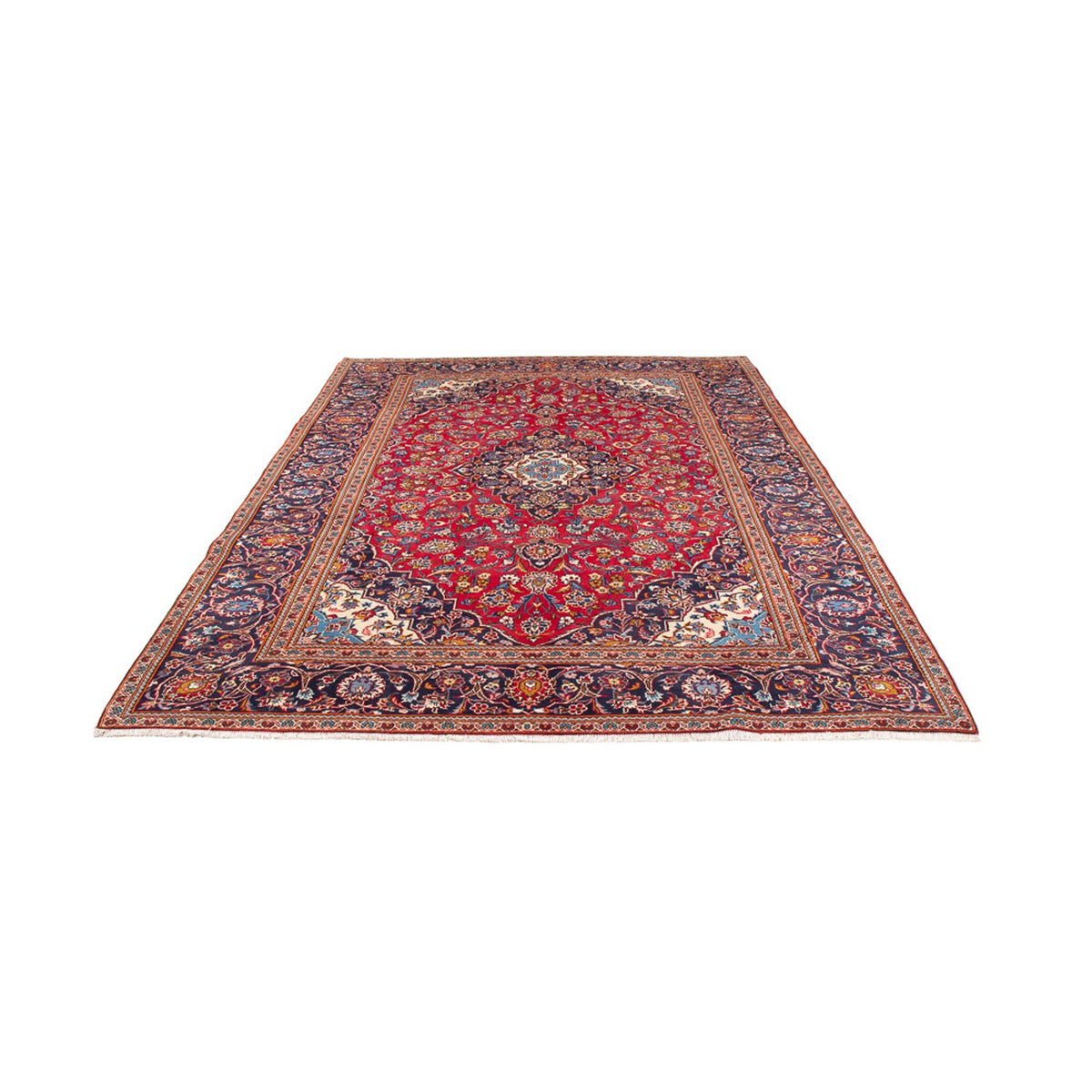 Perser Rug - Keshan - 297 x 197 cm - red