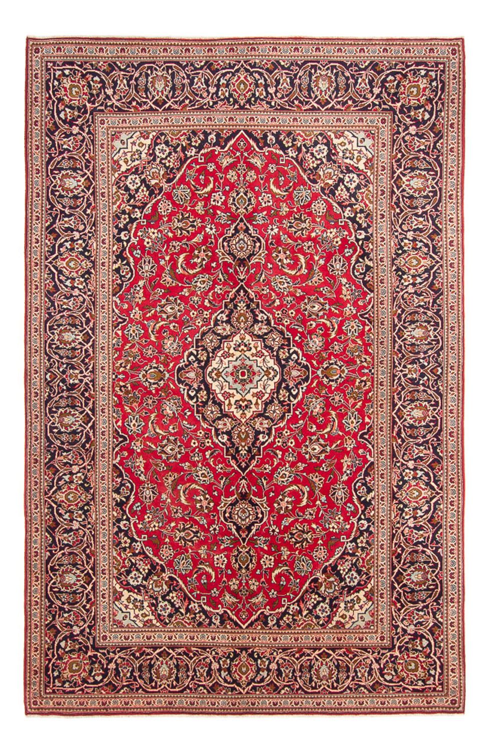 Perser Rug - Keshan - 293 x 200 cm - red
