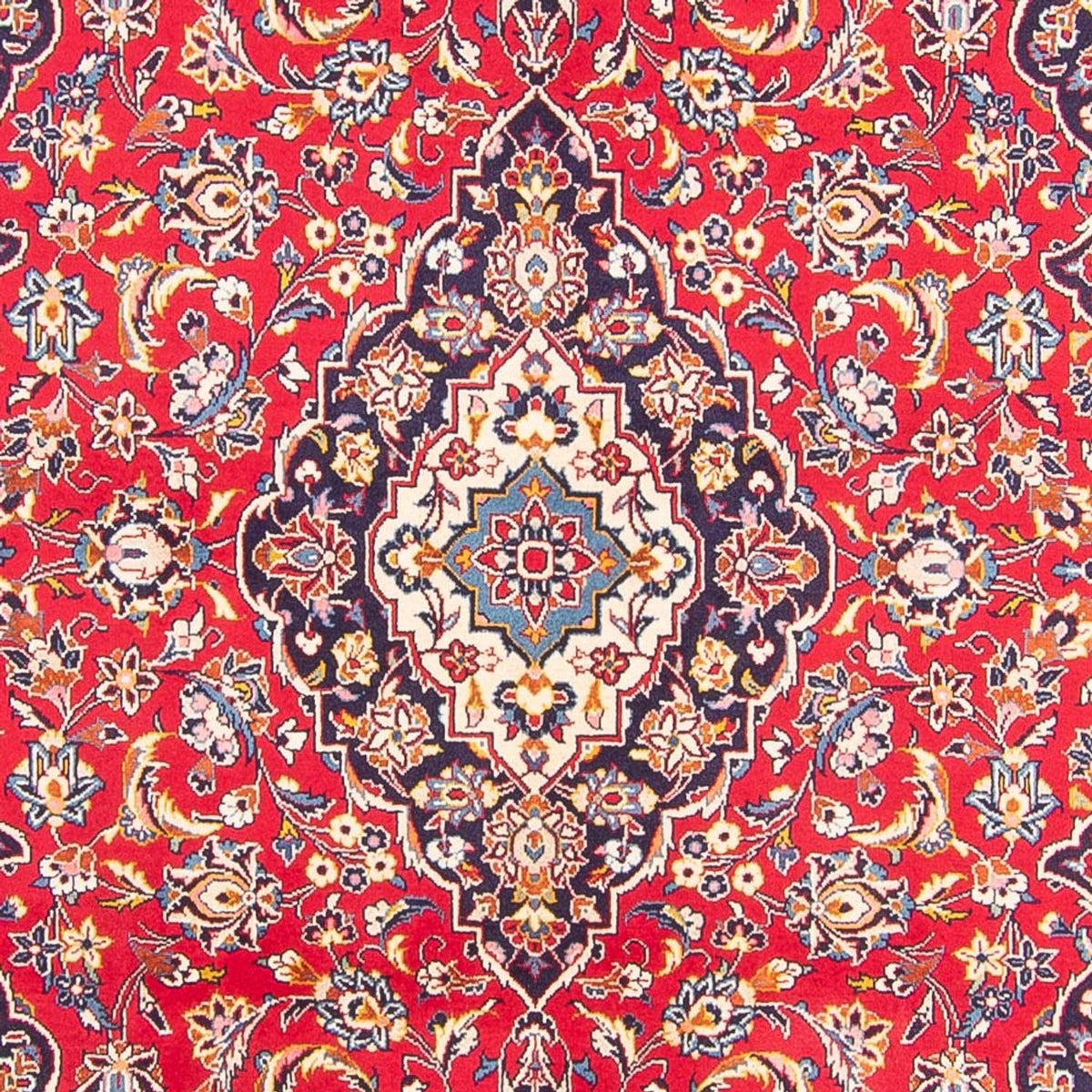 Perser Rug - Keshan - 294 x 200 cm - red