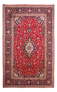 Perser Rug - Keshan - 294 x 202 cm - red