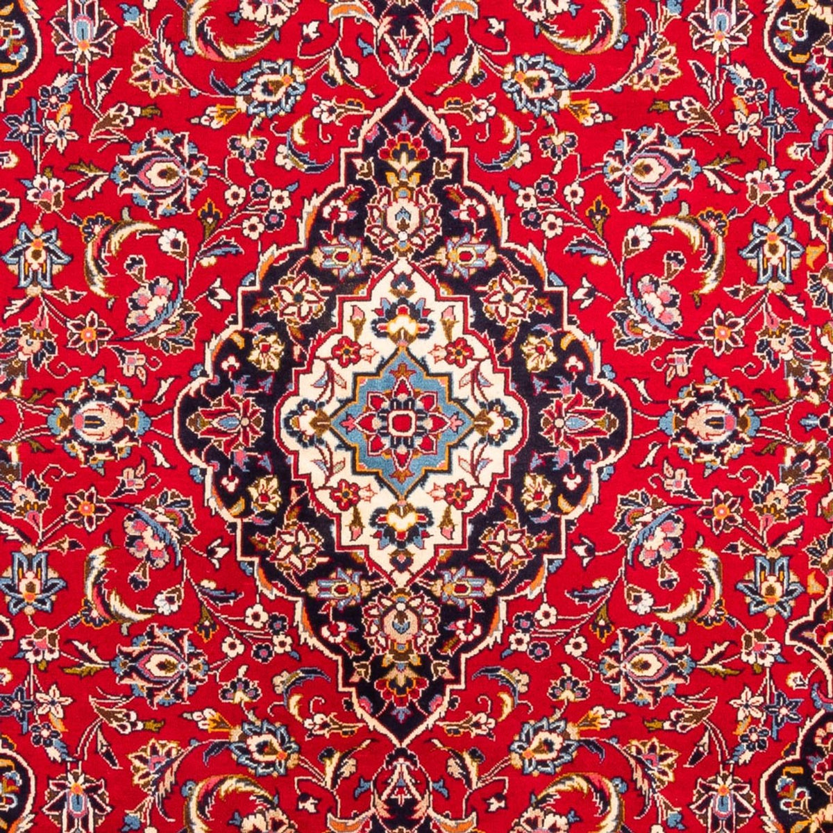 Perser Rug - Keshan - 310 x 193 cm - red