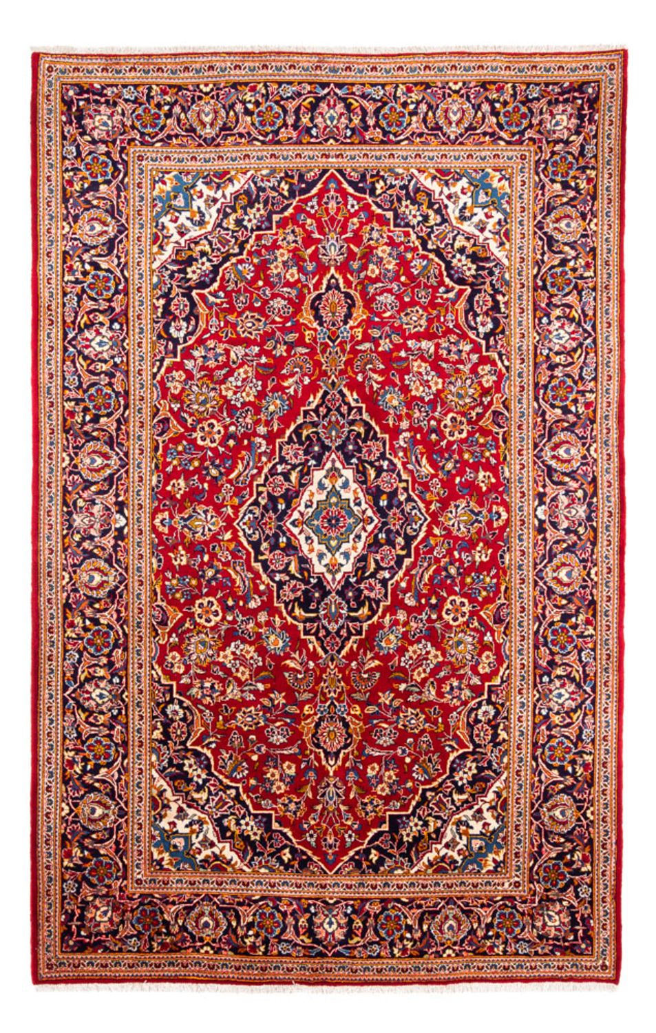 Perser Rug - Keshan - 303 x 198 cm - red