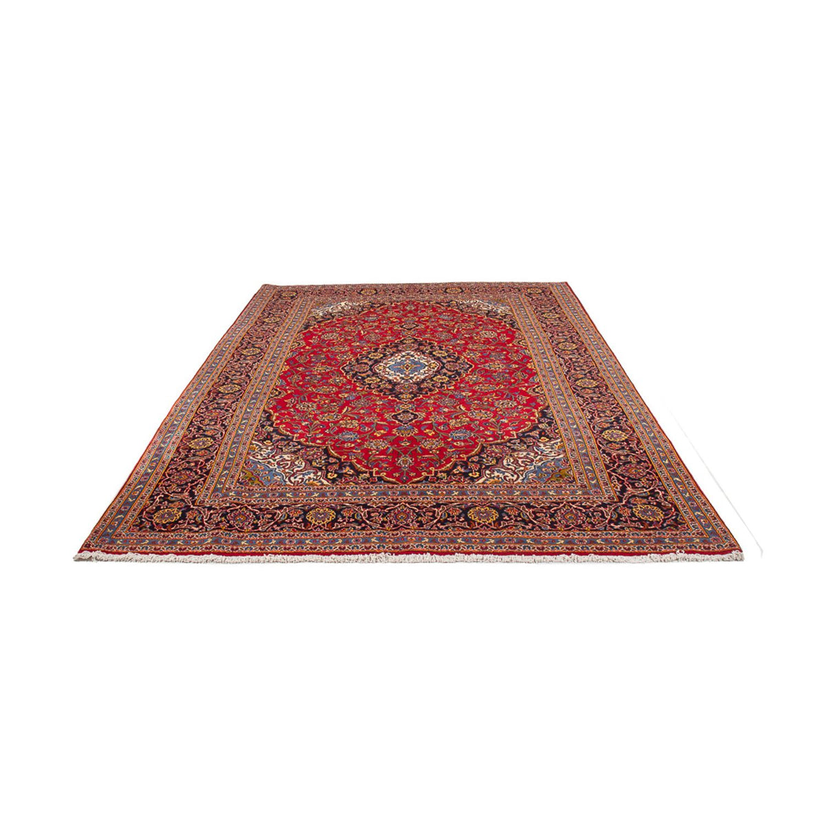 Perser Rug - Keshan - 296 x 203 cm - red